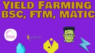 DeFi Yield Farming - Daily Harvesting (Frankenstein, Vanilla Cake, Wheat, Popsicle, Waka, Polyzap)