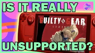 Testing Anime Fighting Games on Steam Deck