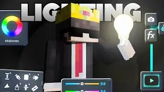 Learn, How to ADD LIGHT On Your Minecraft MODEL🔥 or  Your Thumbnails Sucks!