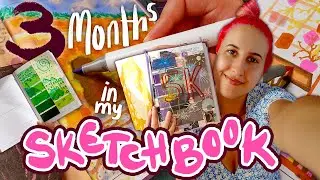 Can I Draw EVERY DAY for 8 Months?! *Daily Doodle Diary Art Challenge*