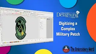 Digitizing a Complex Military Patch