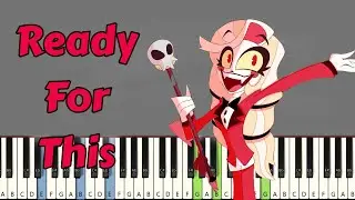Ready For This - Hazbin Hotel | Piano Tutorial