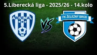 FK Arsenal Česká Lípa B - FK Železný Brod 8.11.2025 - 5.Liberecká liga - 2025/26 - 14.kolo