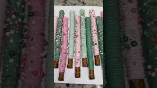 Let&rsquo;s make chocolate covered pretzel rods.