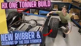New Rubber and cleaning up the 355 Stroker Engine - HX One Tonner Build