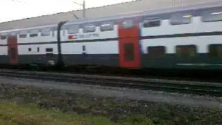 SBB CFF Re 460 mit Doppelstock