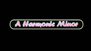 A Harmonic Minor Scale - Groovy Backing Track Jam