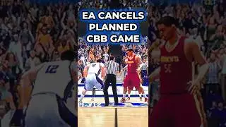 EA Cancels Planned College Basketball Game #collegebasketball #easports #shorts