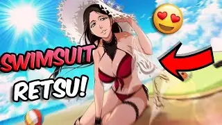 THE WAIFU SWIMSUIT RETSU SHOWCASE !! Inheritance zone & Arena (Bleach Brave Souls)