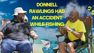 Donnell Rawlings had an accident while fishing | Fishing with David Lucas