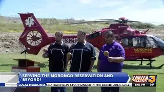 New Morongo tribal ground and air ambulances take flight
