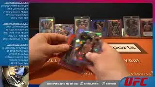 22 UFC Prizm 3 Hobby Box Quarter Case Break 4/4 4pm CST -