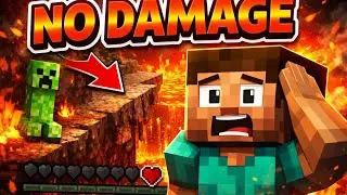 If I Take Damage, I Delete This Minecraft World