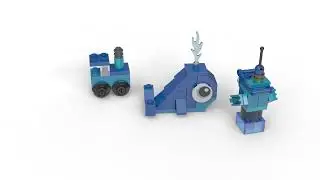 Конструктор LEGO Classic 11006 Синий набор для конструирования ЛЕГО Классик