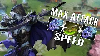 Drow Ranger Max Attack Speed Pro Gameplay - Godadico Dota