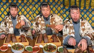 Spicy beef tongue, my younger brother loves it, isn't that great?#food#delicious