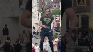 Juggling🤹Fire🔥and Knives 🔪 In Amsterdam Netherlands 🇳🇱 Street Performer