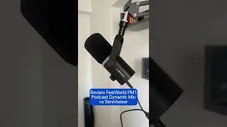 Review: FeelWord PM1 Dynamic Mic vs Sennheiser Podcast Mic #productreview #feelword #sennheiser