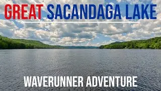Great Weekend Fun - Riding WaveRunners at the Great Sacandaga Lake!