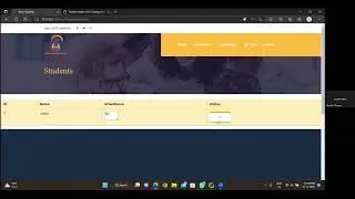 Learning/Student Management System | Django | Web Project