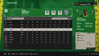 #7 Oregon vs #15 Arizona Week 9 Year 2028
