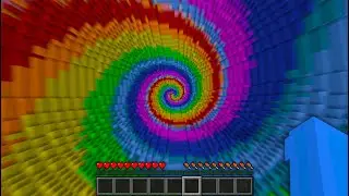 Minecraft TRIPPY Rainbow DROPPER!!! #shorts #minecraft