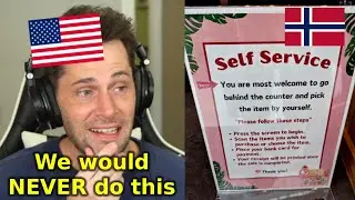 American Reacts to 15 Pics that Prove Norway is Like No Other Country | #8