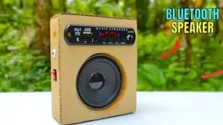 How to make mini Bluetooth Speaker with Carboard ||घर पे बनाए Blutooth Speaker 😱😱