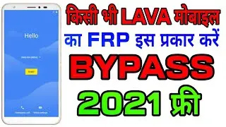 Lava Z61 Frp Unlock \ Google Account Bypass New Trick 100% ok