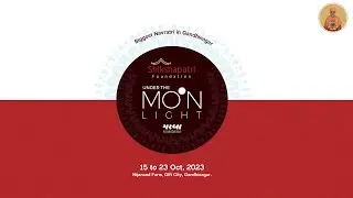 Biggest Navratri Gandhinagar Shikshapati Faundtion Under The Moon Light Garba 2023