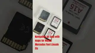 Navigation SD card with maps for Mazda Mercedes Ford Lincoln Etc in USA Canada