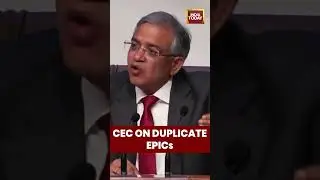 #CECGyaneshKumar: 3 Lakh #DuplicateEPICsFixed, #OldTech Caused #MultipleVoterEntries | #shorts