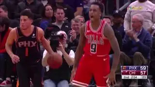 Antonio Blakeney Explosive Dunk Over Rookie Mikal Bridges vs. Suns [21.11.18.]