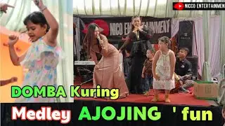 DOMBA KURING Naek AJOJING fun // Bajidoran nico entertainment