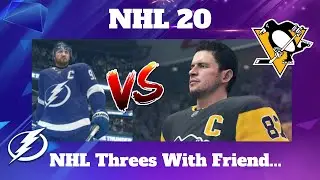 NHL 20 | Destroying My Friend in a NHL Threes Tournament... (DRIPPY'S BACK!)