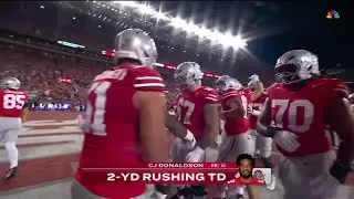 CJ Donaldson Dives into the End Zone vs. Minnesota | Ohio State Football | 10/04/25