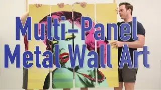 Multi Panel Wall Art Decorating Ideas from Retro Planet