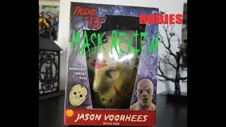 NEW RUBIES FRIDAY THE 13TH PT 3 JASON VOOHEES DELUXE MASK UNBOXING AND REVIEW  .  #JASONVOORHEESMASK