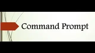 18. Command Prompt - webpage and sorted directories