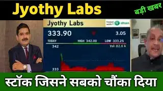 jyothy labs share latest news 🔴 jyothy labs share today update, market and fundamental analysis