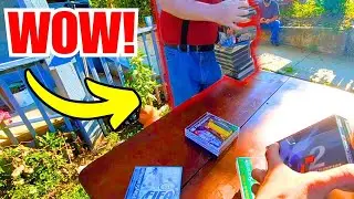 I Bought EVERYTHING Then HE FOLLOWED Me at This Yard Sale!