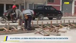 Avance de obra de la av. Carlos Izaguirre | 27 de enero