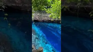 Bluest and clearest water in the Philippines!! 🤯🫣😳 #shorts #travel #fyp