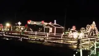Overlay Christmas lighting