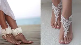 Bare foot Sandals | Beach Sandals | Wedding sandals
