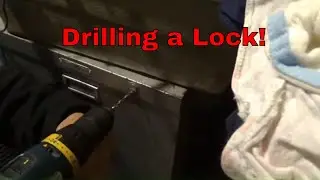 Lost Key, How to Get Into a Locked File Cabinet, How to Drill a Lock!