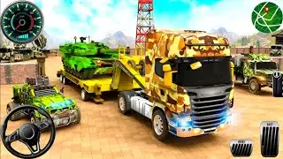 Army Truck Driving Cargo Games - US Offroad Army Truck Driving 3D 2025 - Andriod Gameplay