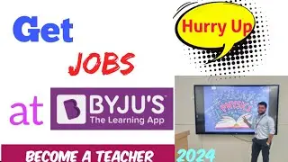 Byjus Job | #byjus #teacher #jobs #2024 #hiring #byjus #jobs2024 #career #teaching