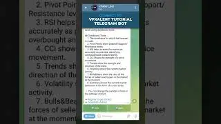 Connect to vfxAlert tutorial Telegram bot | #Shorts #vfxAlert