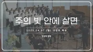 주의 빛 안에 살면_250414 대집회 특송